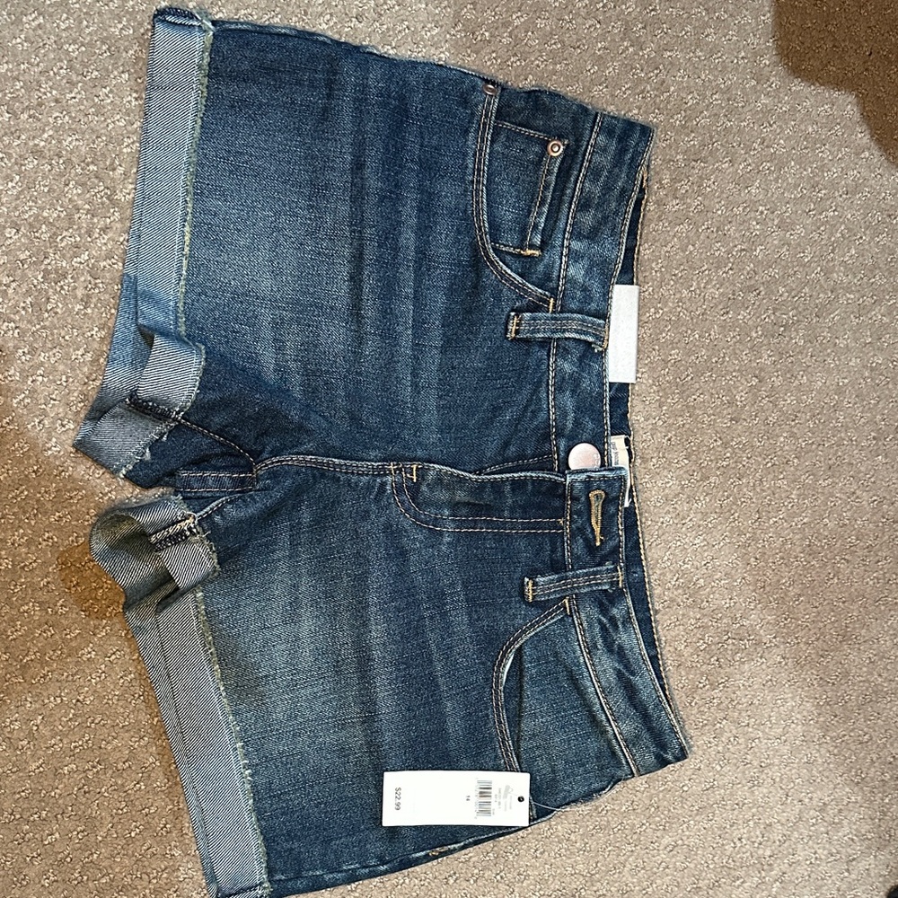 GAP Dark Blue Jean Shorts